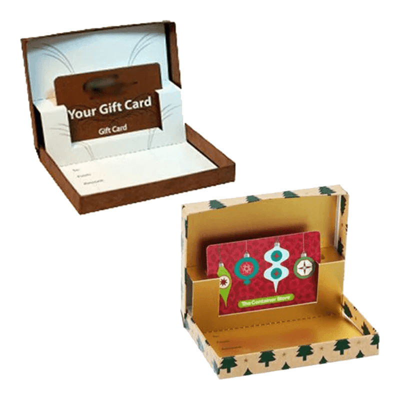 Gift Card Boxes Wholesale Printing