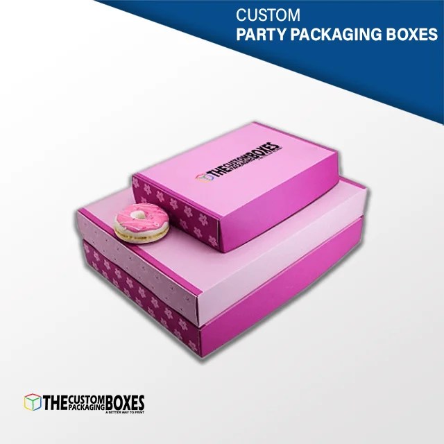 Custom Party Packaging Boxes