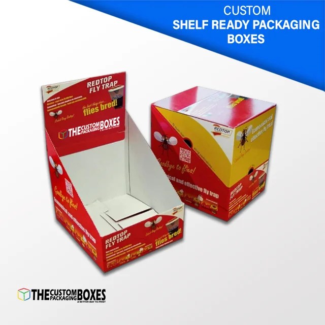 Custom shelf ready packaging boxes wholesale TCPB