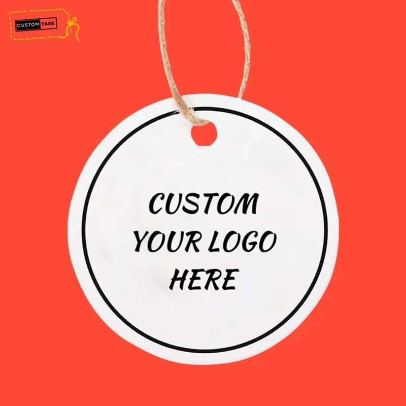 Custom Round Tags Wholesale - Round Hang Tags Printing