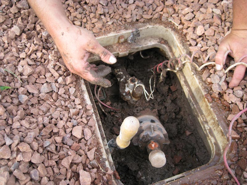 Irrigation Repair The Cutting Edge Tree and Landscaping Tucson, AZ