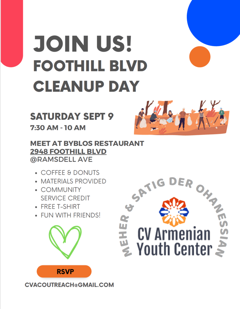 Crescenta Valley Town Council Foothill Blvd Cleanup Day