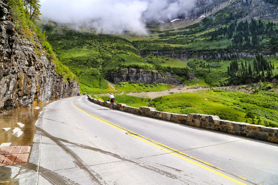 Glacier National Park Cycling Trip