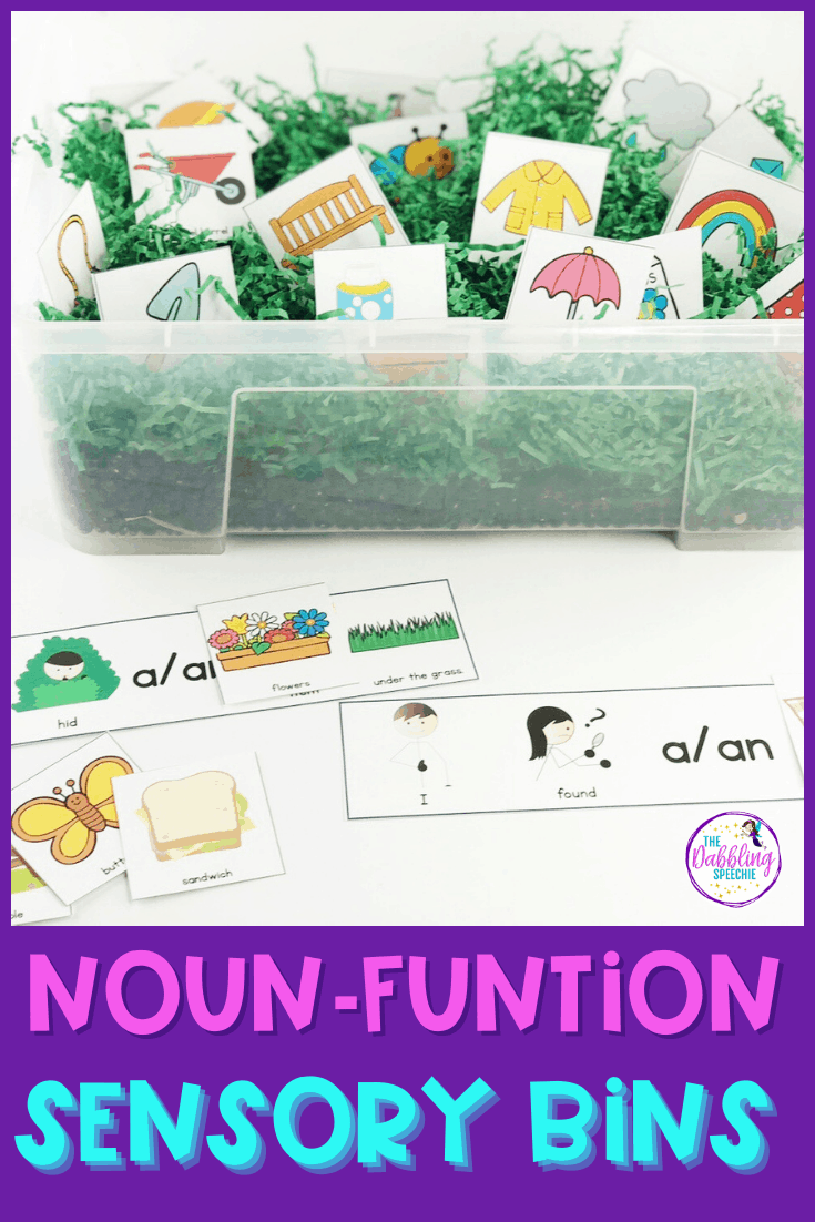 NounFunction Sensory Bins Flexiplan Online