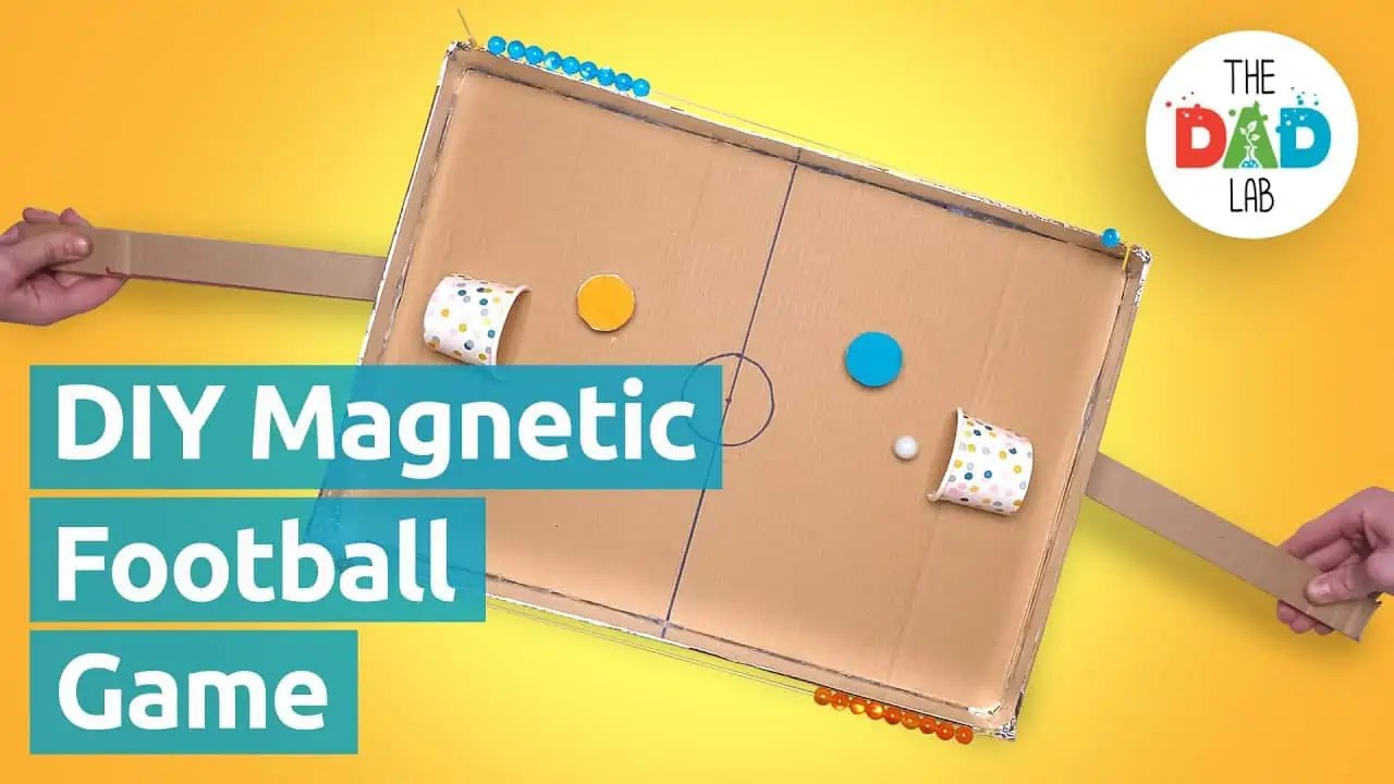 DIY Cardboard Football Game