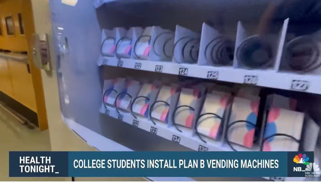 Five universities that offer PlanB vending machines on campus post