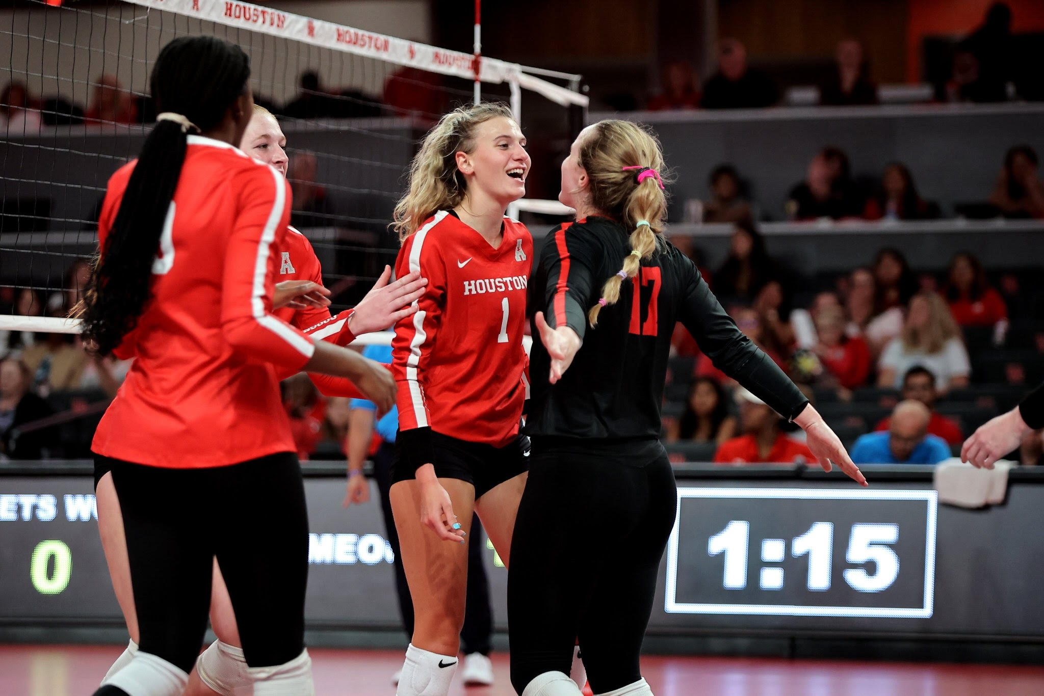 UH volleyball opens up Flo Hyman Collegiate Cup with two wins