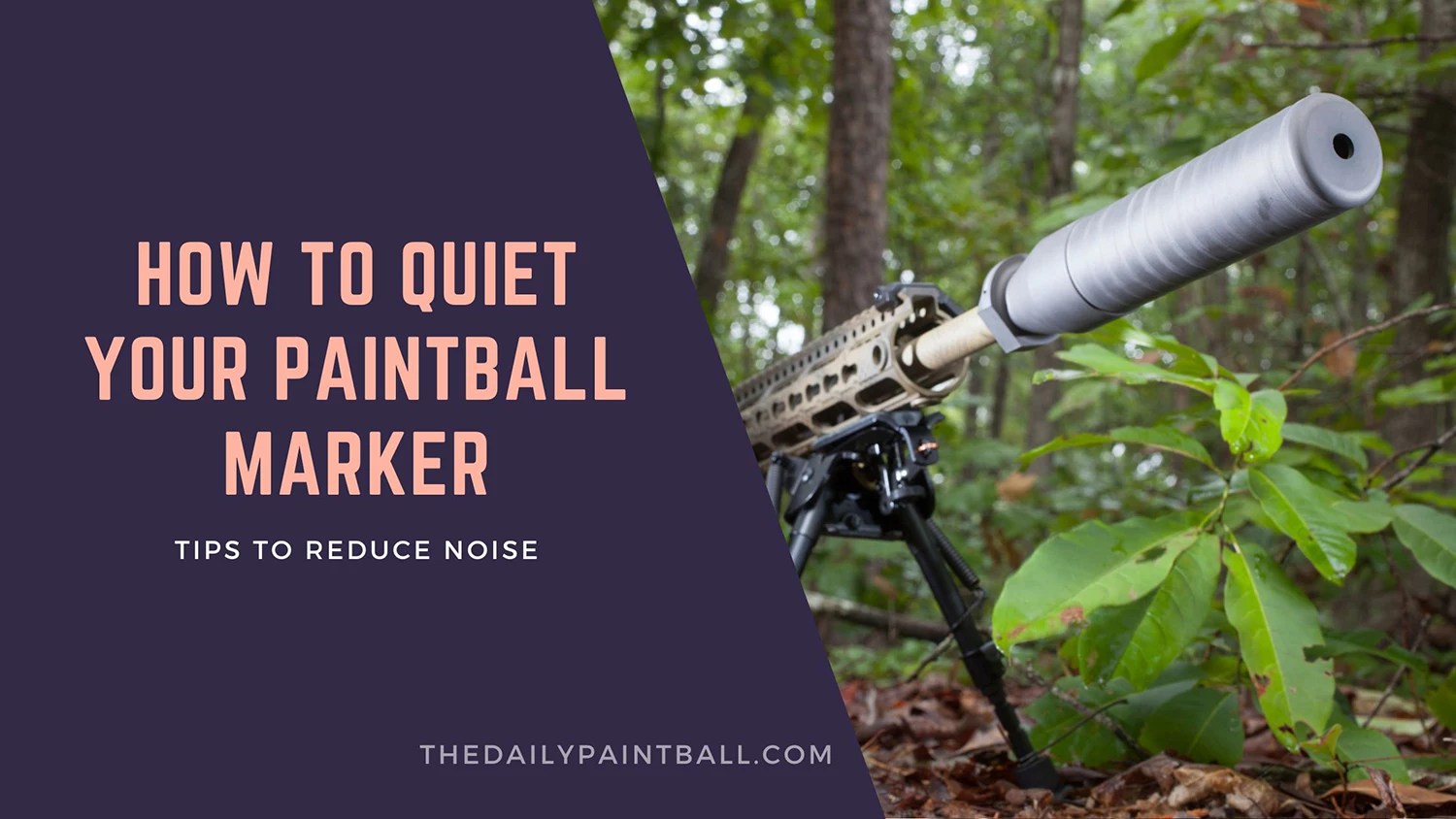 How to Make Your Paintball Gun Quieter (2022) What works