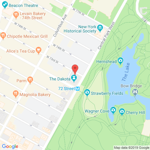 The Dakota Condominium 1 West 72nd Street, New York, NY, 10023 NYC NYC