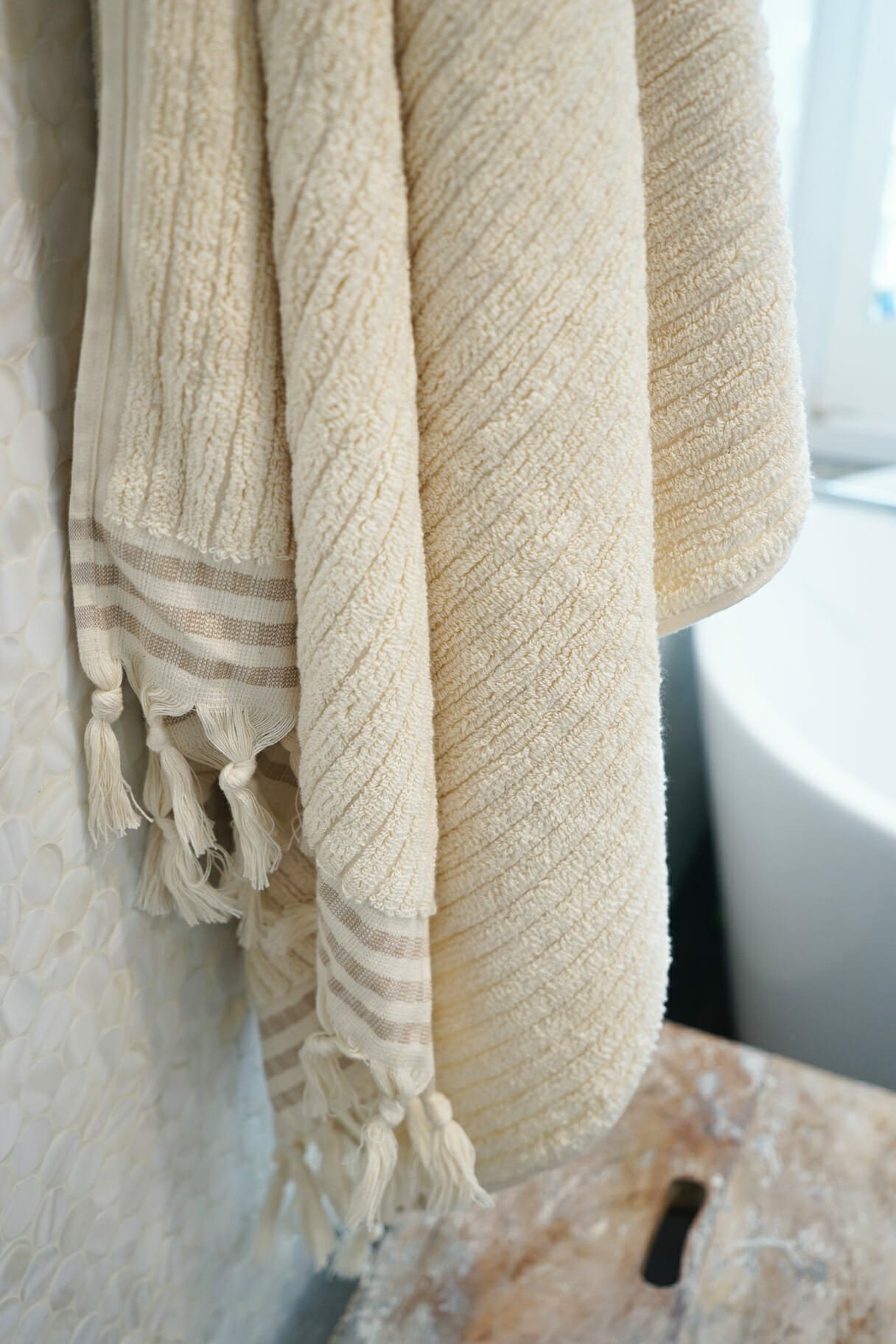 Beige Bath Towels The Dancing Pixie