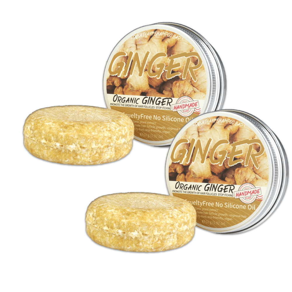 Ginger Hair Growth Shampoo Bar 2pcs The Dark Shampoo 50 Off Now