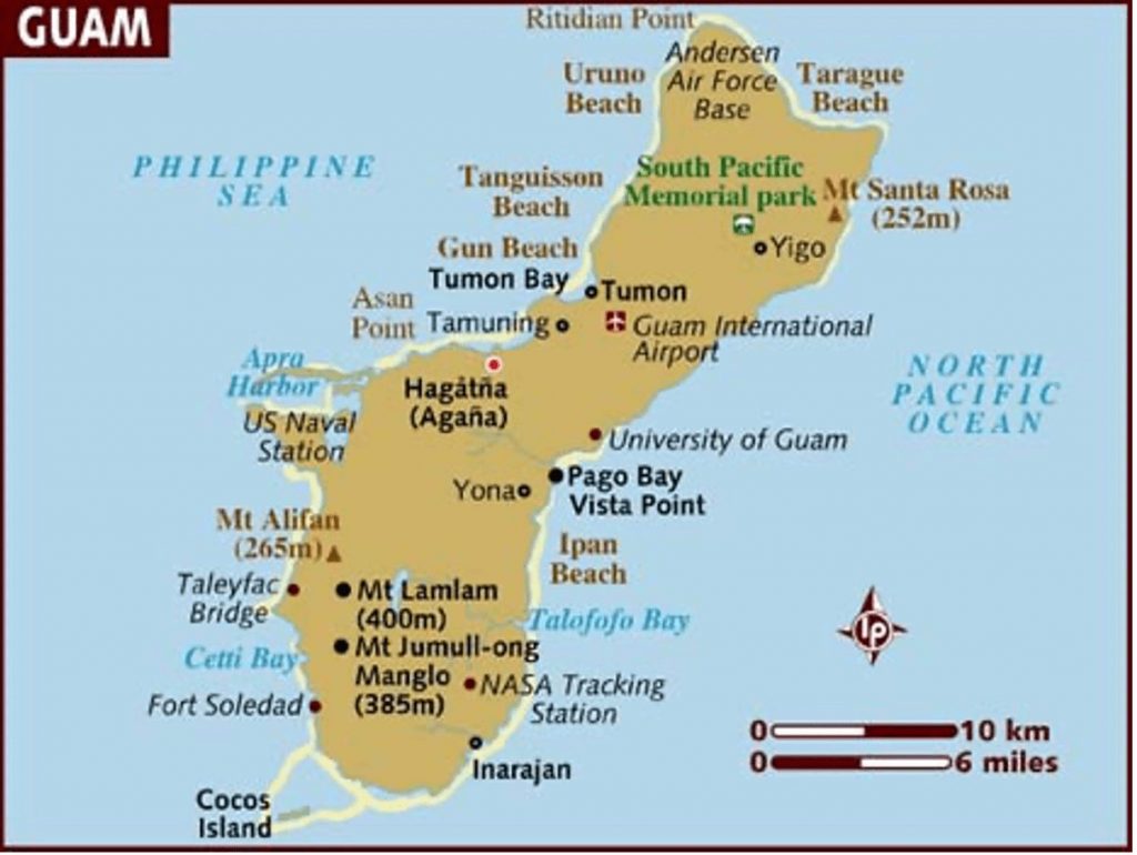 Off to Guam, Twice Landing on an Island The Days Forward