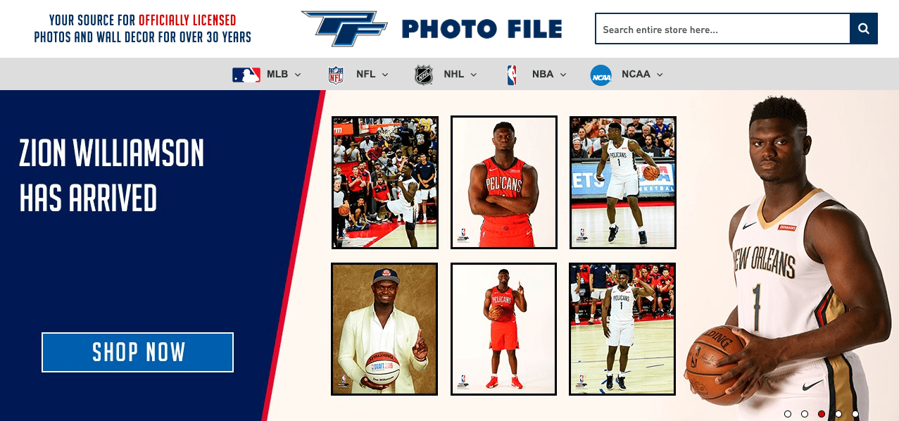 Photo File launches new website, introduces personalized licensed