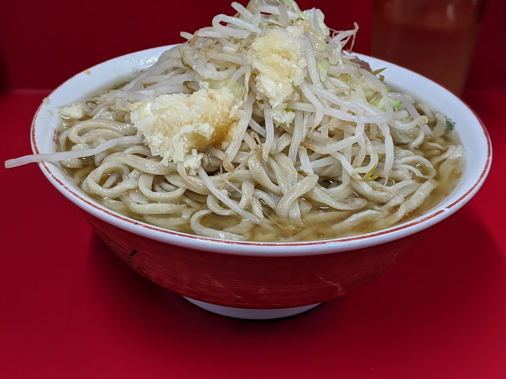 旨いの 不味いの 非乳化 店主は旧大宮店の弟 ラーメン二郎大宮公園駅前店で大豚ラーメンを食べてきたので各種情報とともにレポっす 開店3日目 Theデブ マニアックス