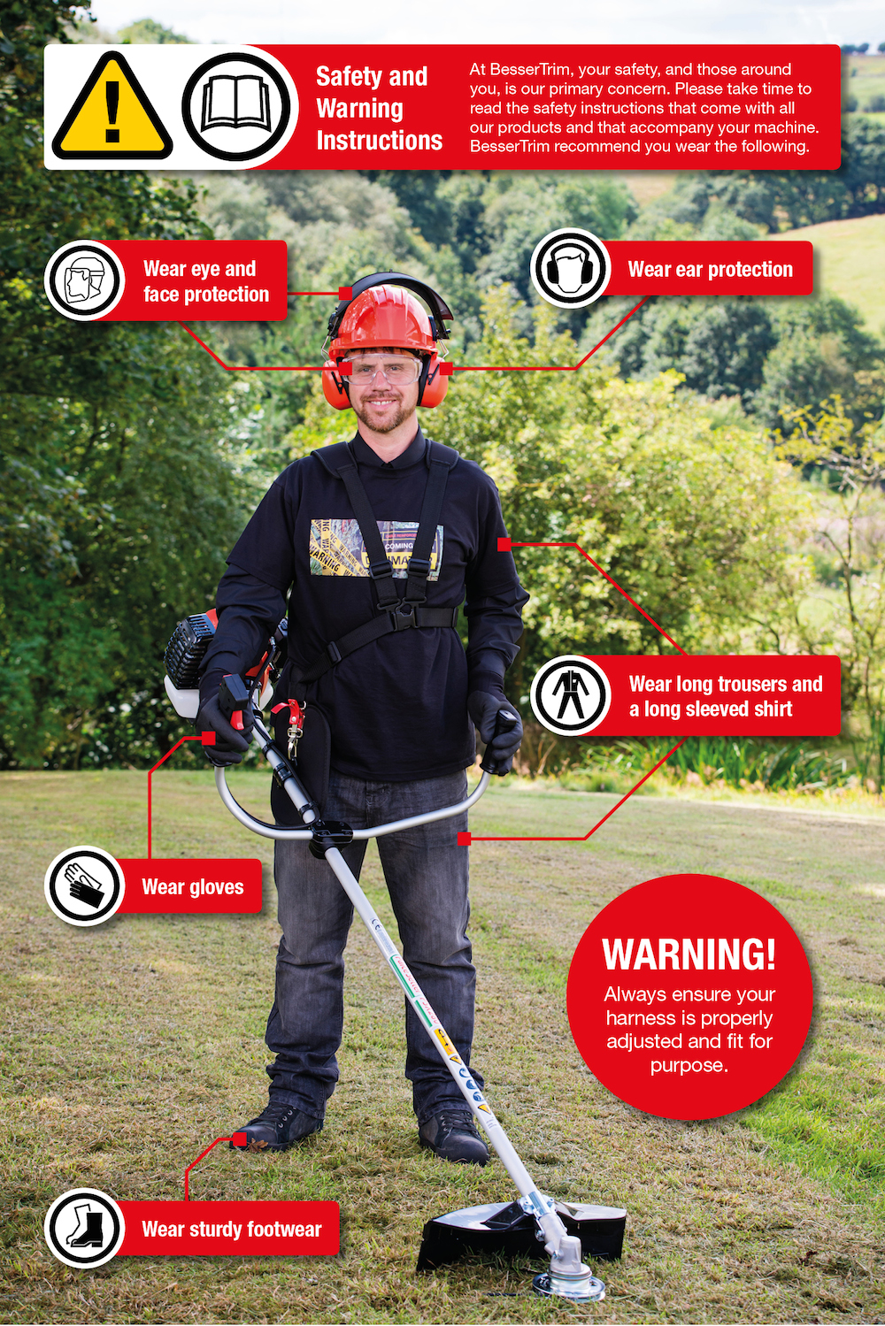 For your safety... Bessertrim Decimator