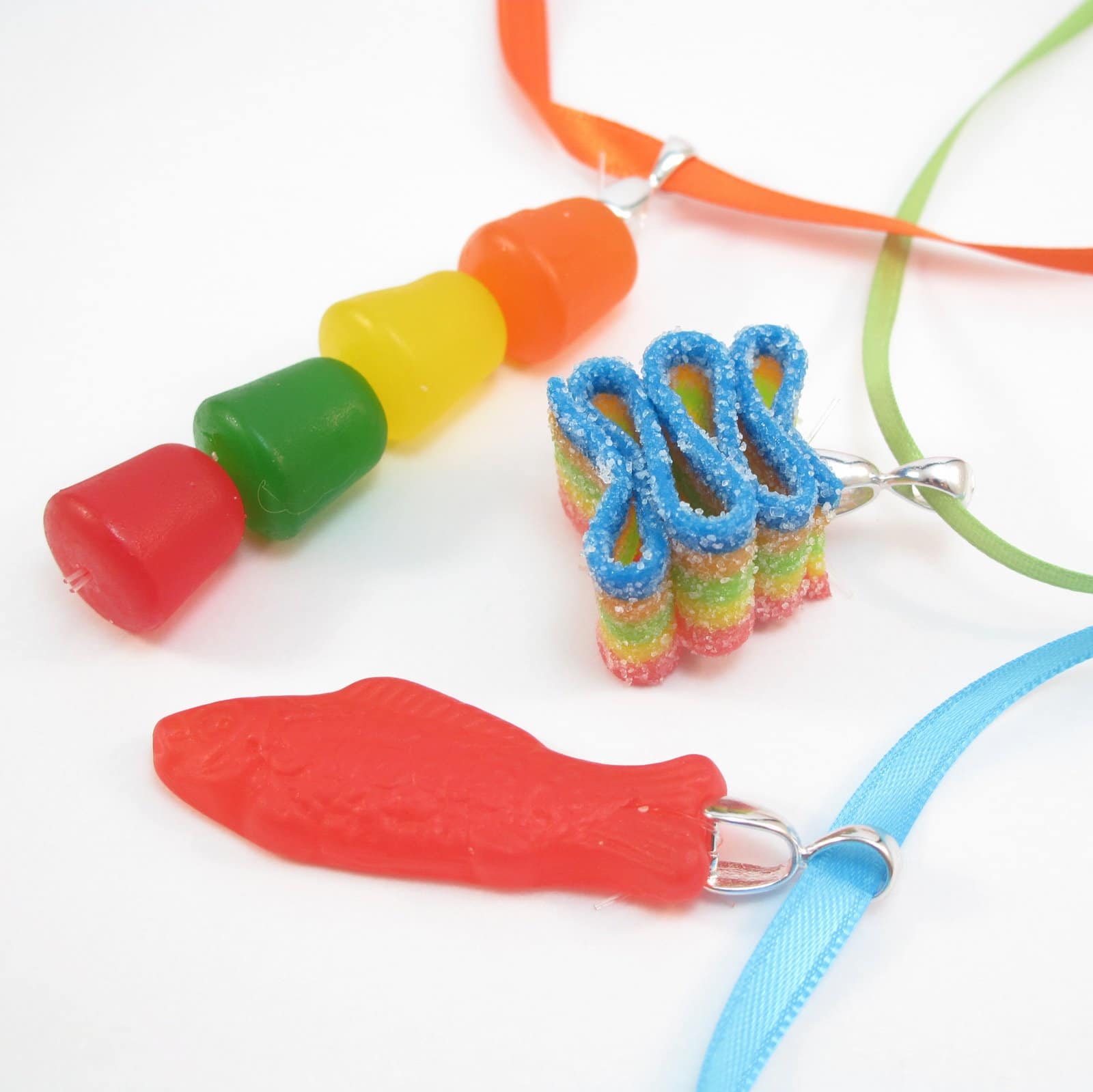 candy necklaces and cupcake toppers for kidfriendly crafts