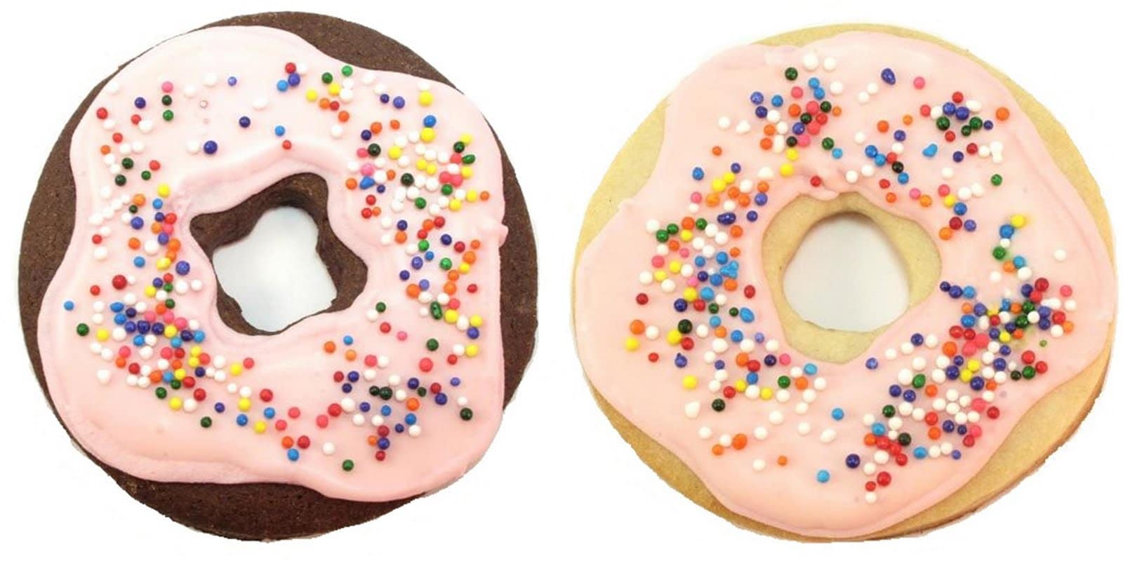 doughnut cookies How to decorate cookies to look like donuts