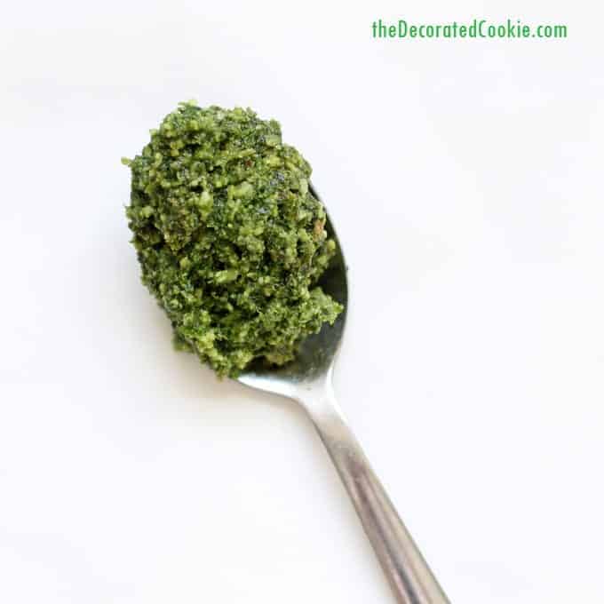 Pesto recipe Mix and match pesto, customize to your own taste!