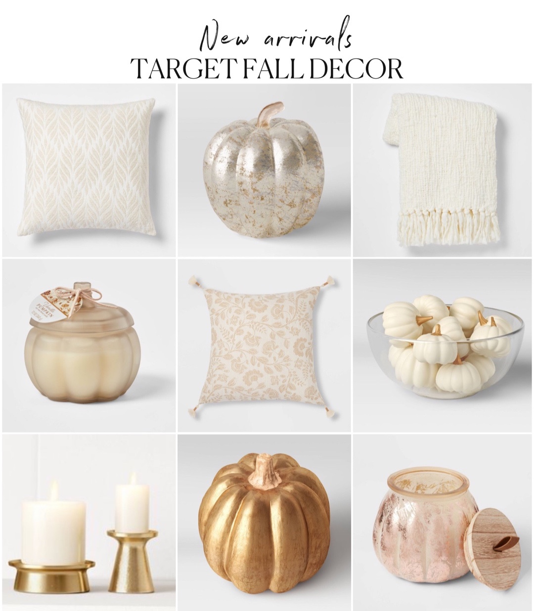 Target Fall Decor • Fall 2021 The Decor Diet