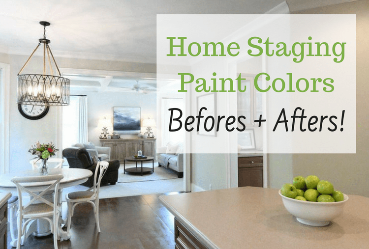 Home Staging Paint Colors Befores & Afters The Decorologist
