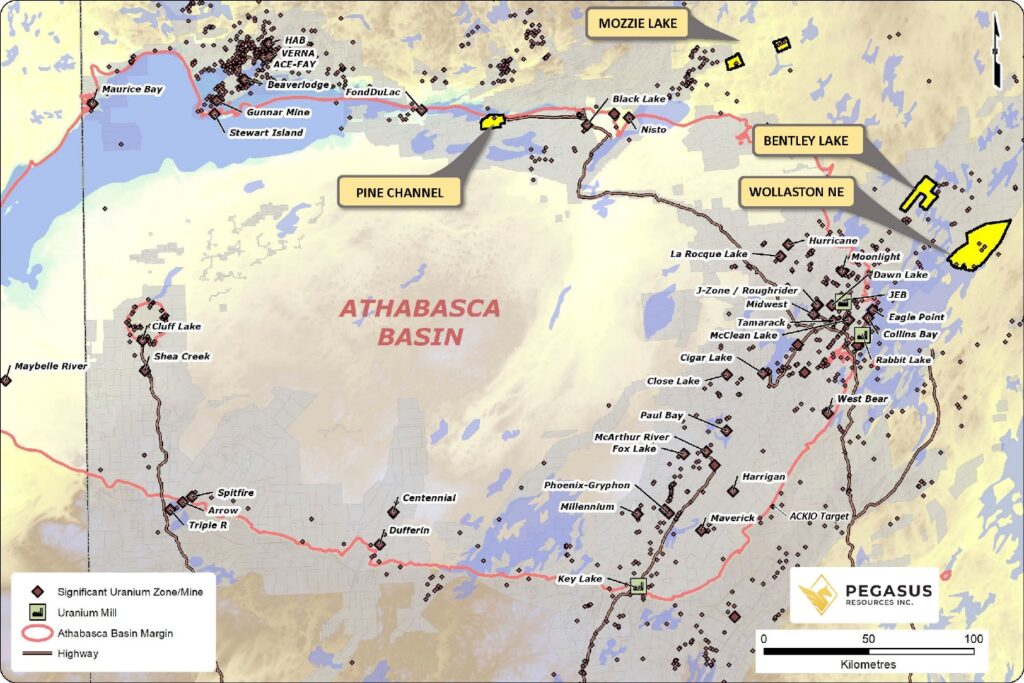 Pegasus Resources Expands Its Uranium Assets In Saskatchewan the deep
