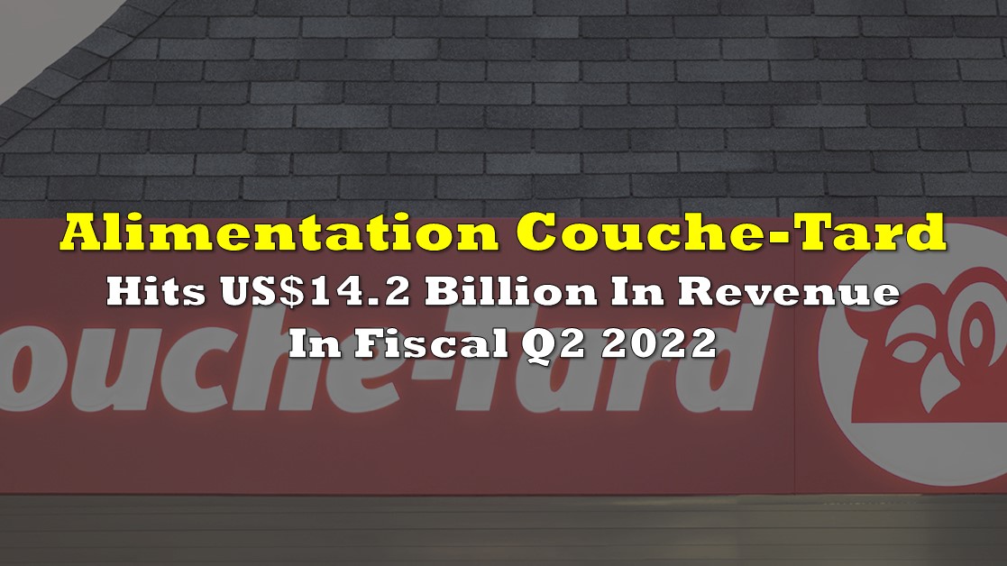Alimentation CoucheTard Hits US14.2 Billion In Revenue In Fiscal Q2