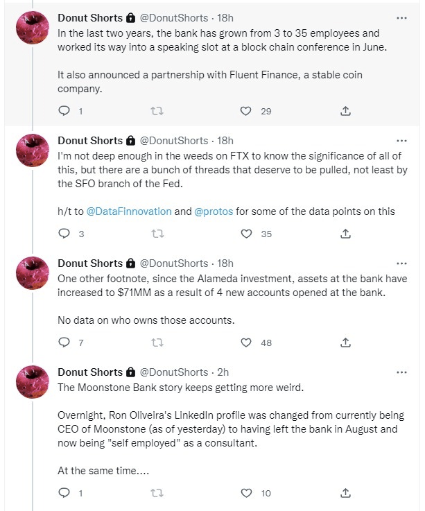 Moonstone Bank Is "Still Waiting" To See What Happens With FTX/Alameda