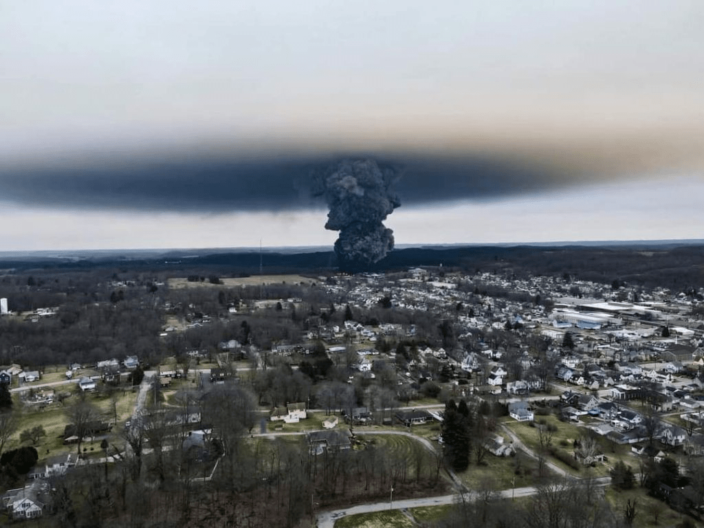 Train Derailment in Ohio Results in an Air Quality Disaster the deep dive