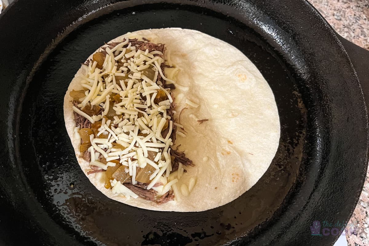 Leftover Beef Pot Roast Quesadillas The Default Cook