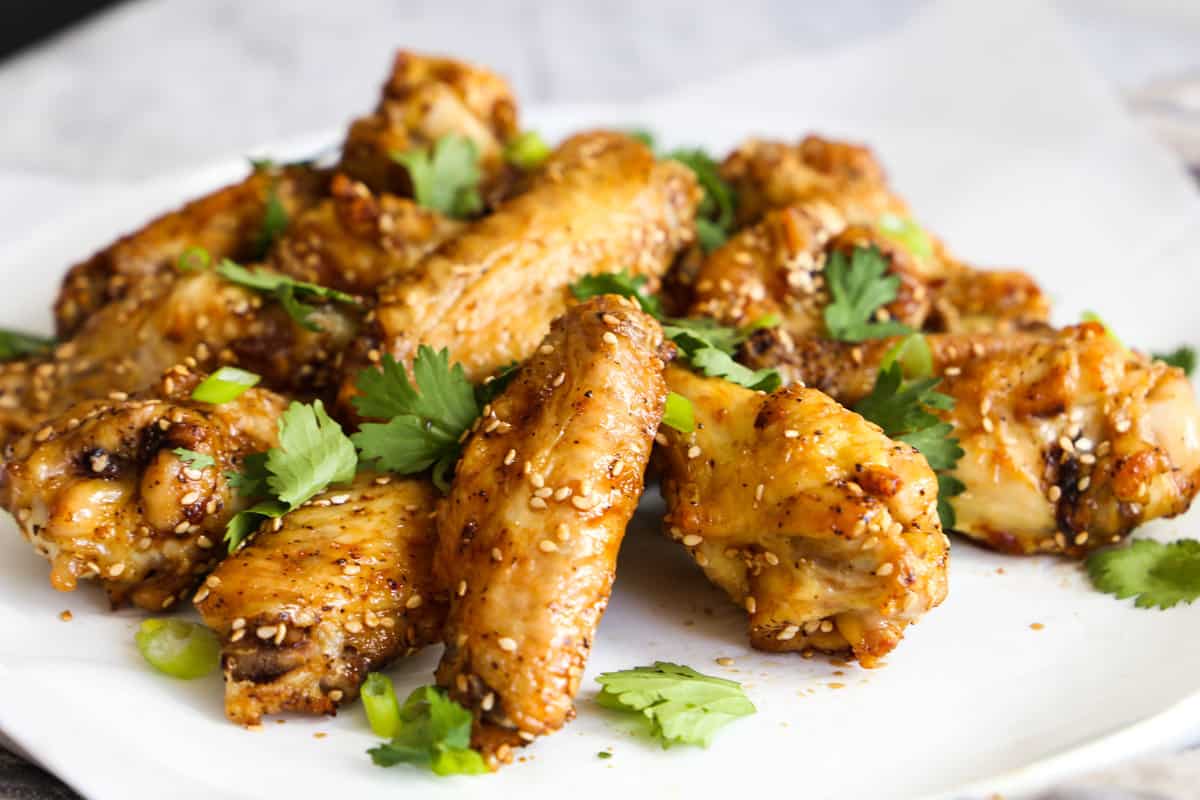 Baked Sesame Chicken Wings The Defined Dish Recipes