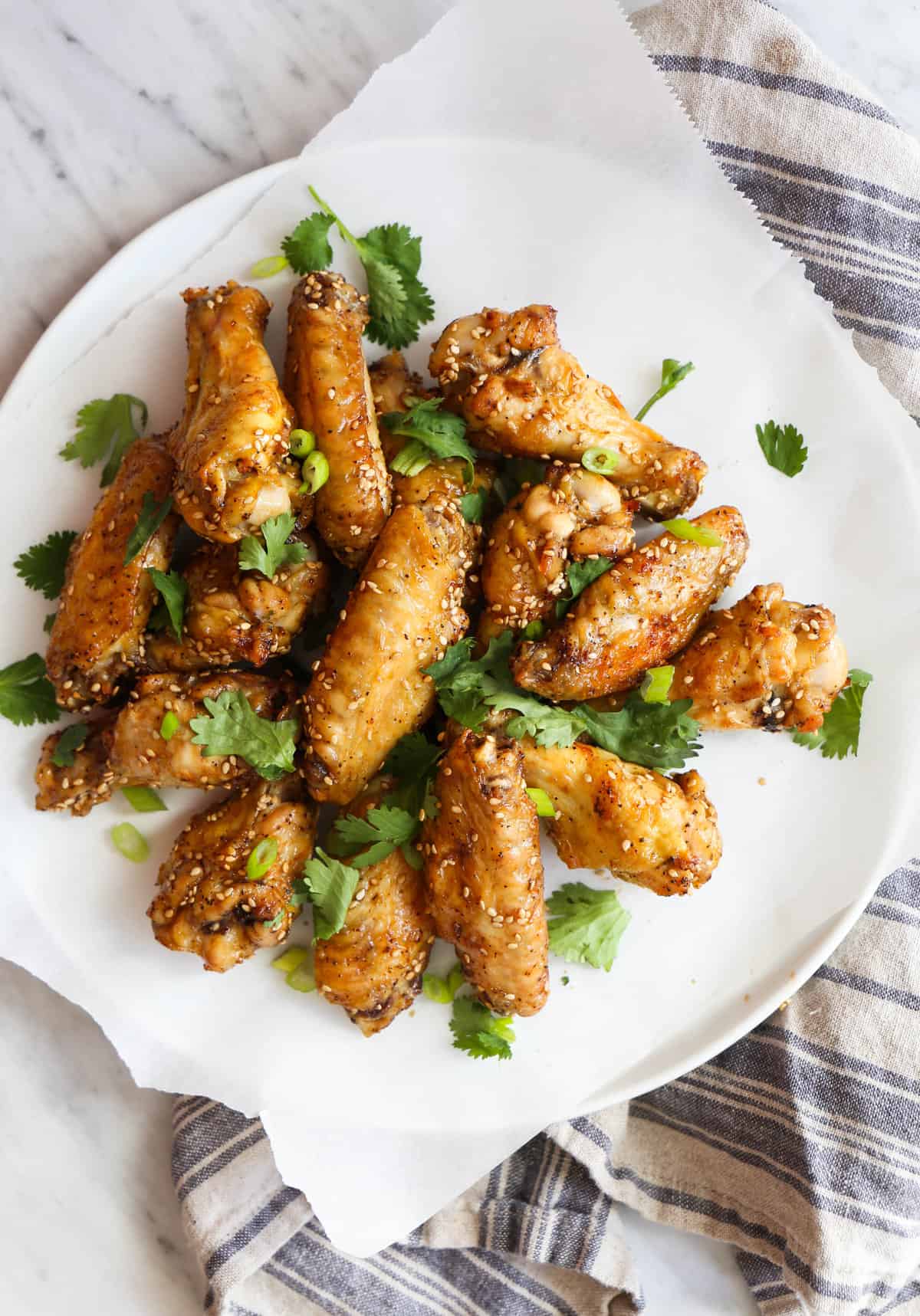 Baked Sesame Chicken Wings The Defined Dish Recipes