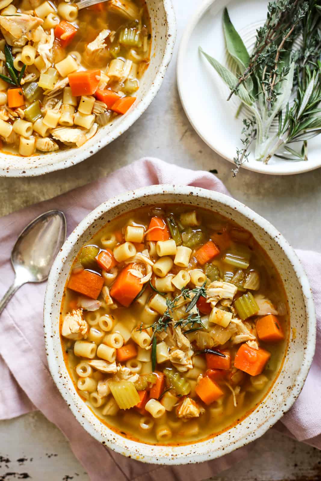 Herbed Chicken Noodle Soup The Defined Dish Recipes