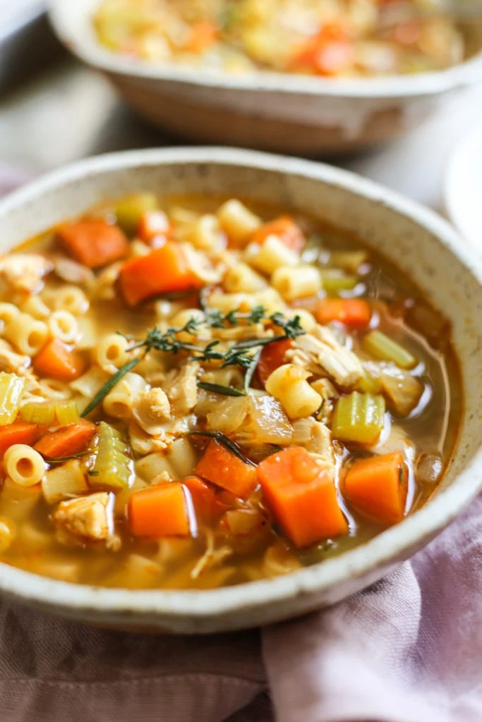 Herbed Chicken Noodle Soup The Defined Dish Recipes
