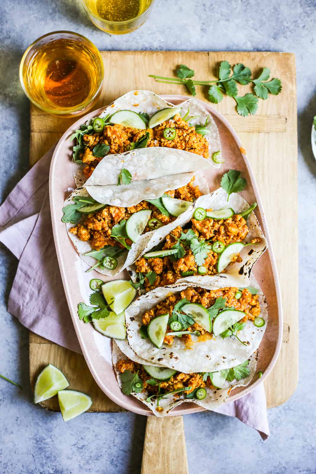 Spicy Chicken Tikka Tacos The Defined Dish Recipes