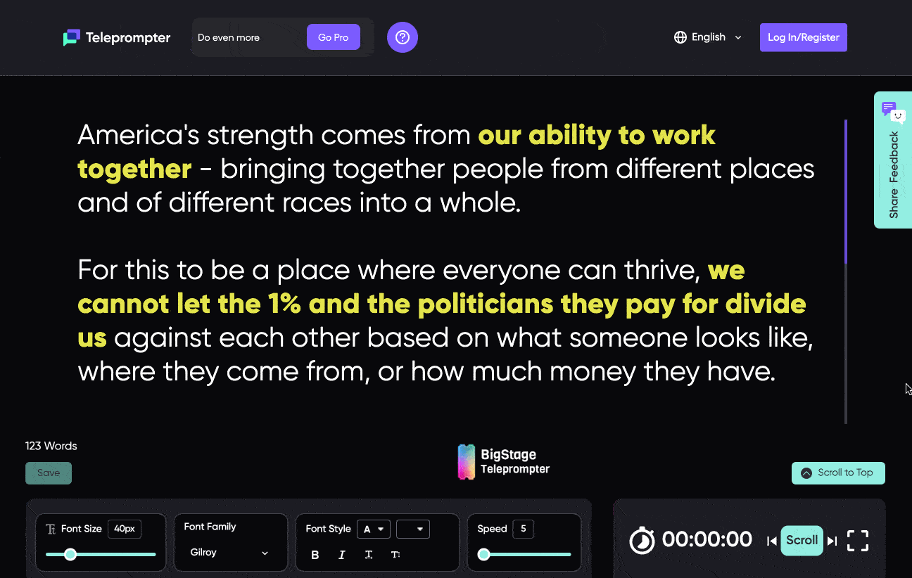 Share your talking points to amplify your message