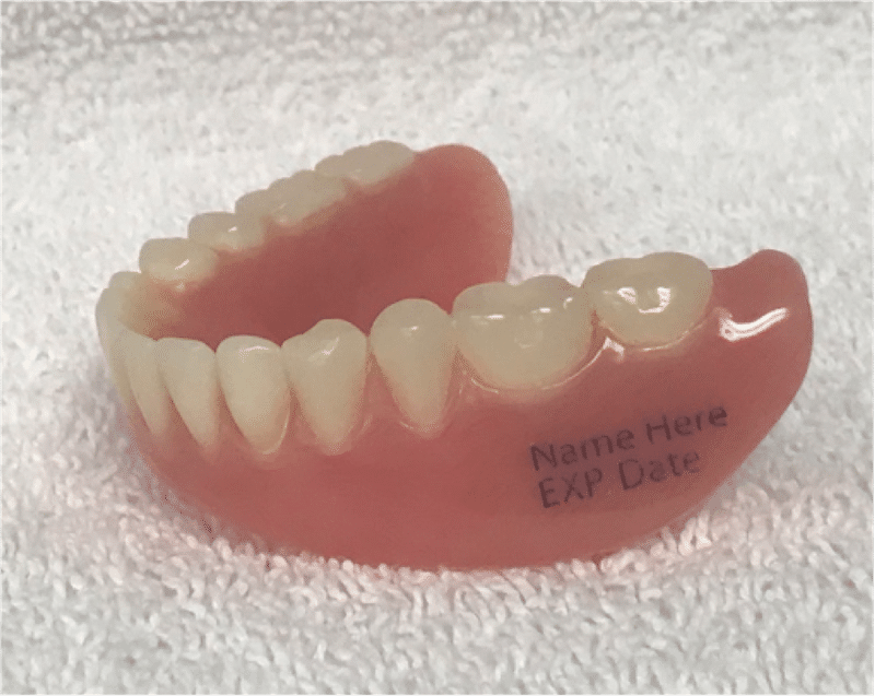 Denture Engraving Denture Services Red Deer