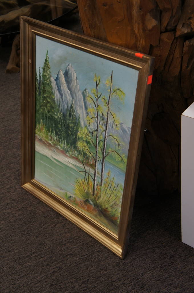 Lovely Ladscape Oil Painting On Canvas By Carol Yaus Wilderness