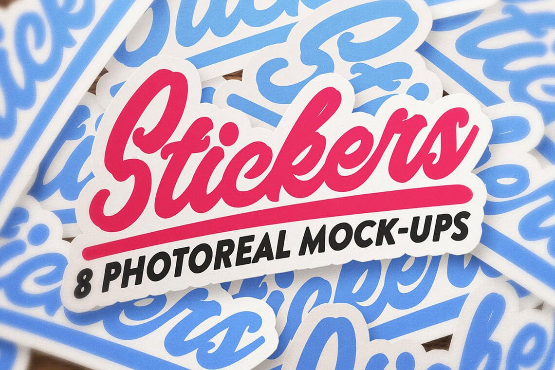 🔥 85+ Sticker Mockups to Unleash the Creativity The Designest