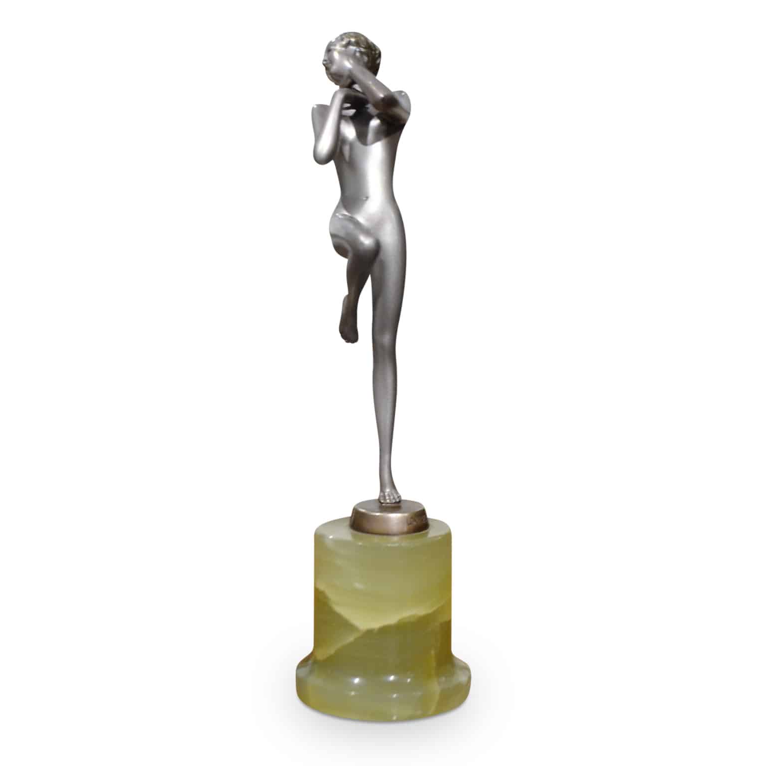 Art Deco Bronze Figurine by Josef Lorenzl thedesigngallery