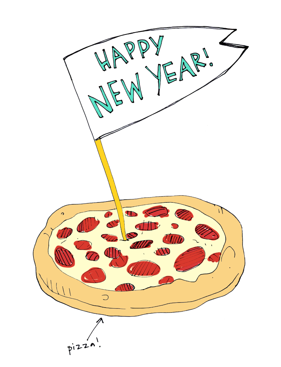 Happy New Year Pizza Challenge! The Design Loop