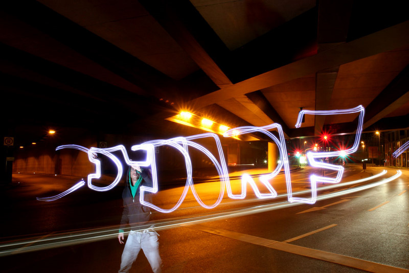 35 Examples Of Amazing Light Graffiti The Design Magazine
