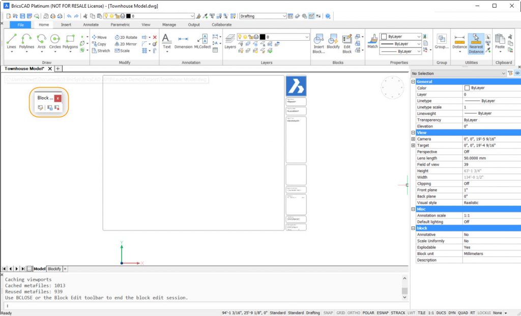 BricsCAD® Bricsys Blog Post New in BricsCAD® V19 Blockify