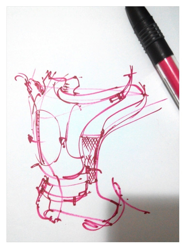 Quick idea, quick sketch, deep reserarch