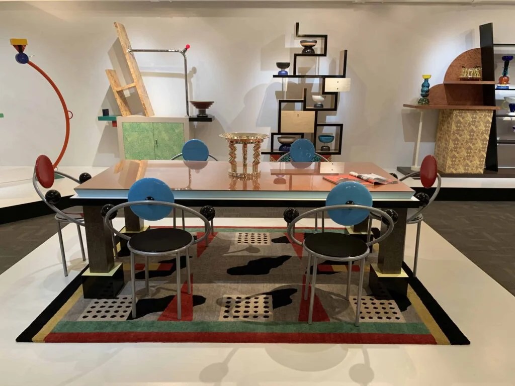 Memphis Group Design Objects MustSee Museum Exhibit
