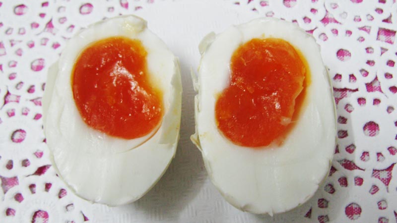 salted eggs Cinnamon Orange