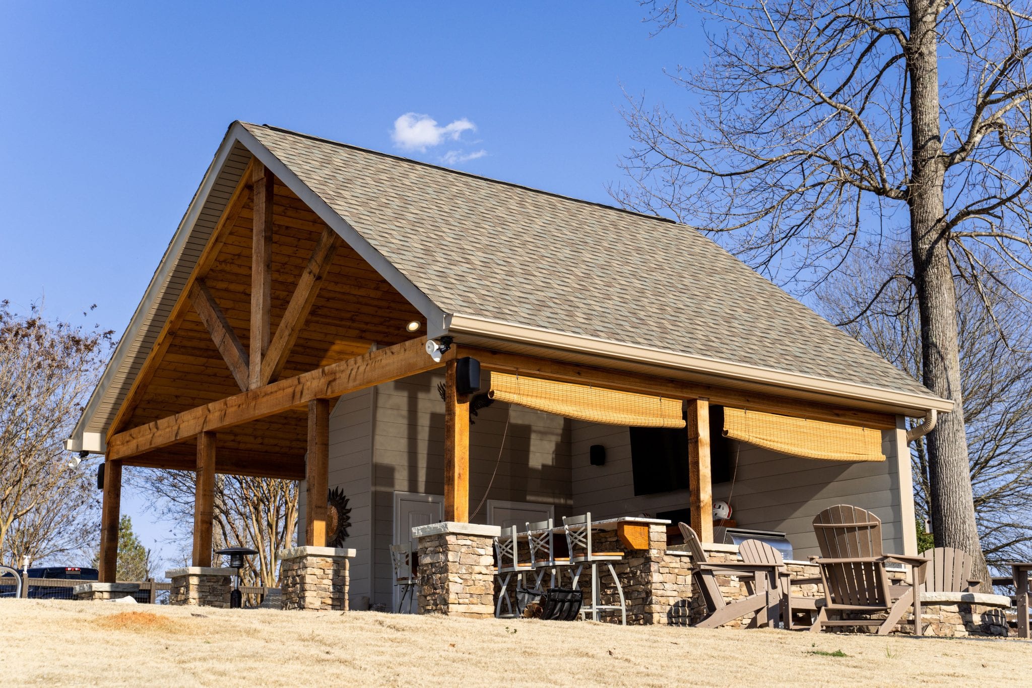 Pool House with Custom Outdoor Kitchen, Travelers Rest, SC