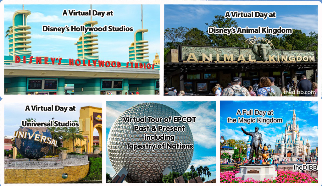 A Virtual Vacation Visiting Disney and Universal Orlando