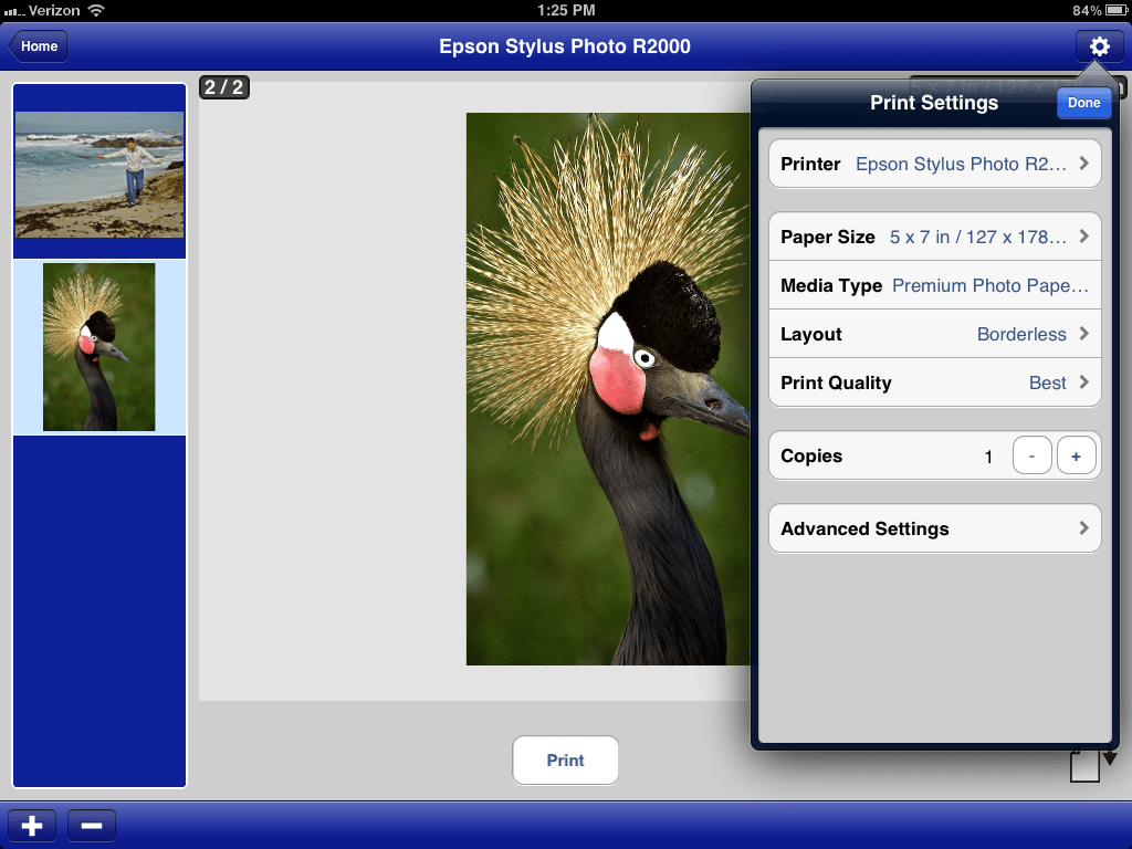 Epson iPrint for iPad Mobile Fine Art The Digital Story