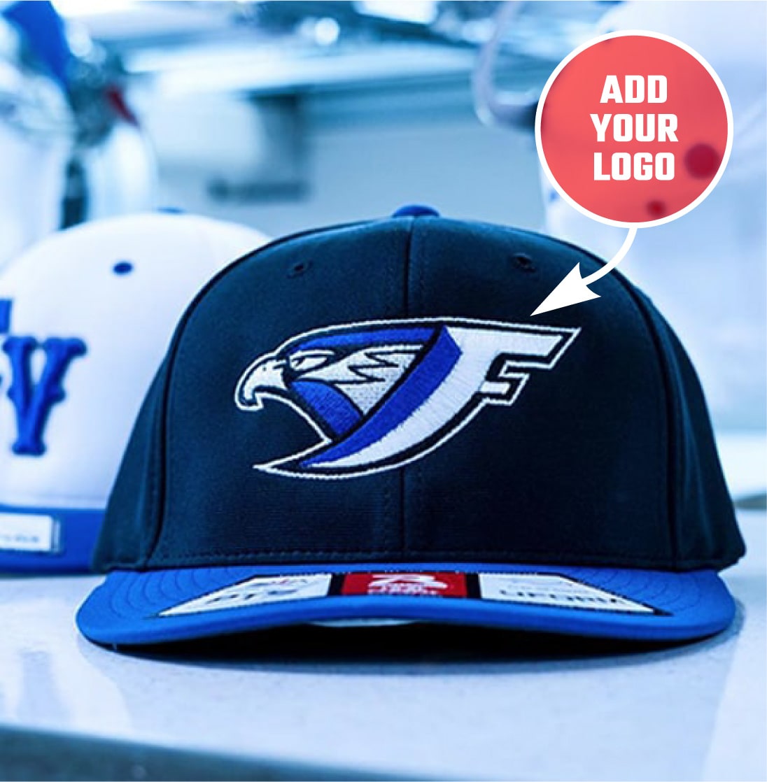 Customized Hats with Logo Embroidery The Discovertee