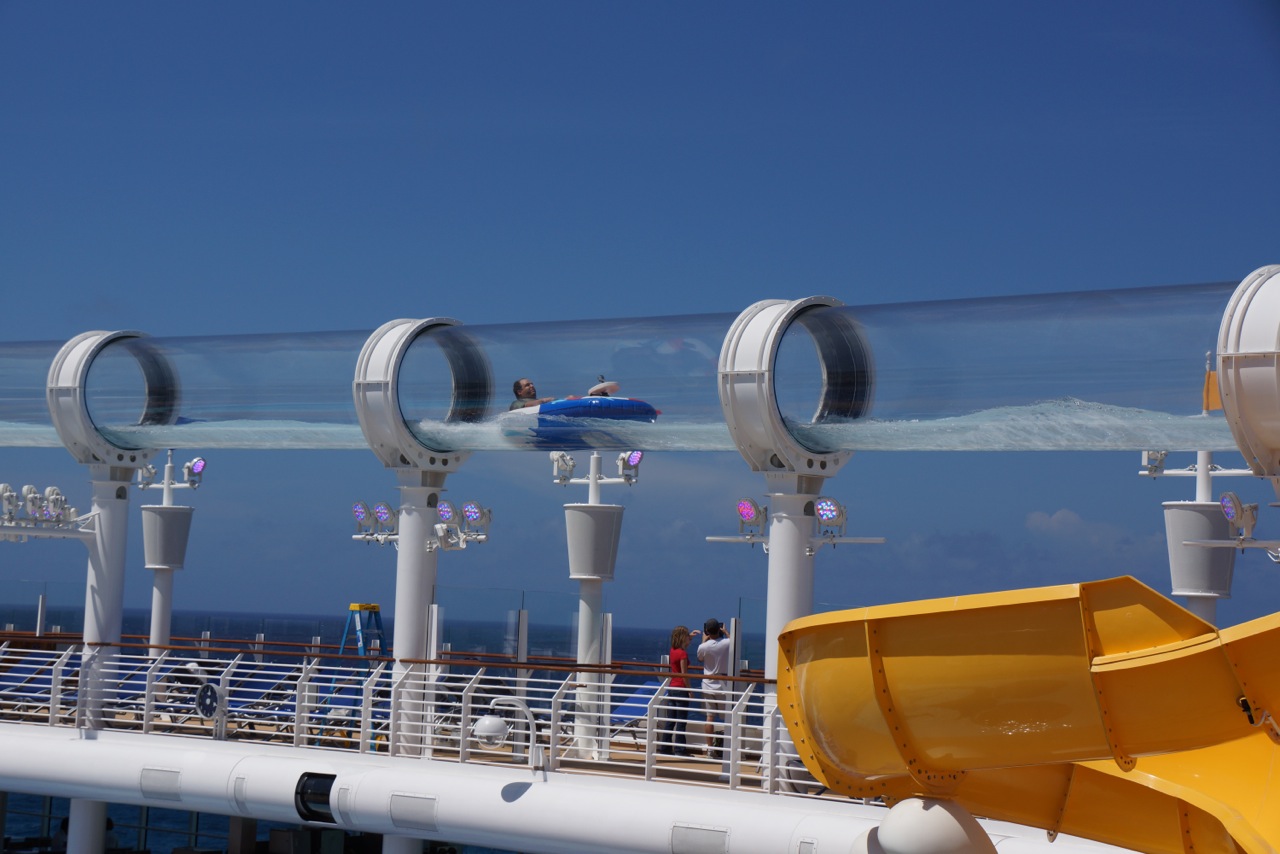 On Ride Video The Aqua Duck on the Disney Fantasy The Disney Blog